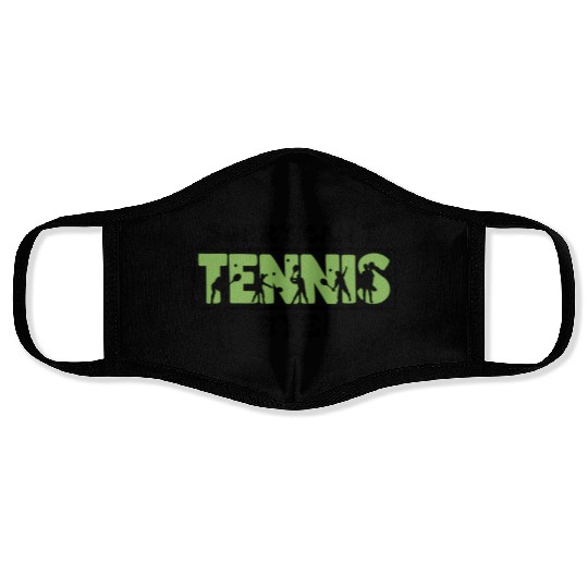 Sorry Can'T Tennis Bye Tennis Player Face Masks