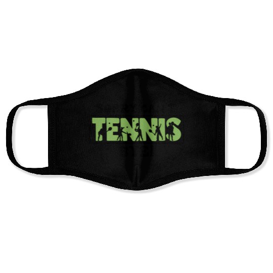 Sorry Can'T Tennis Bye Tennis Player Face Masks