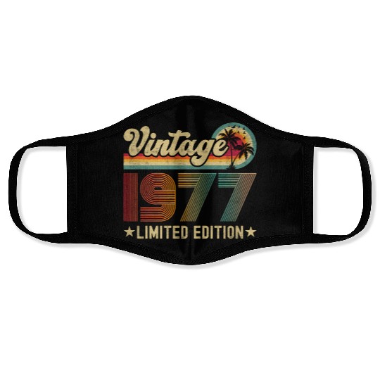 46 1977 46Th Face Masks