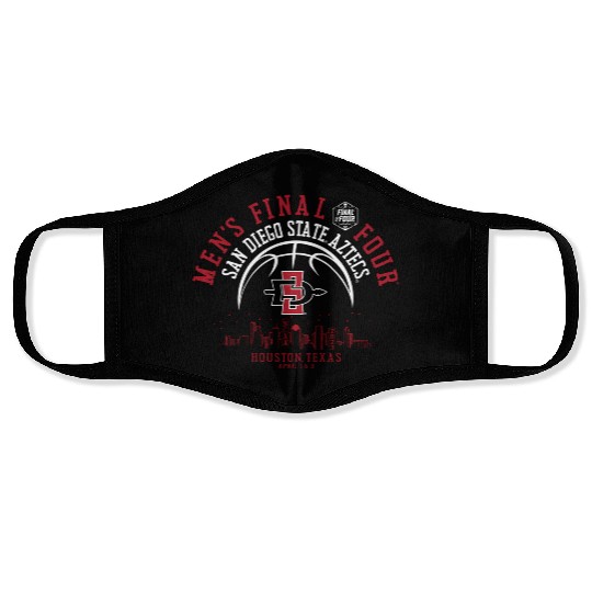 San Diego State Aztecs Final Four 2023 Baetball Ho Face Masks