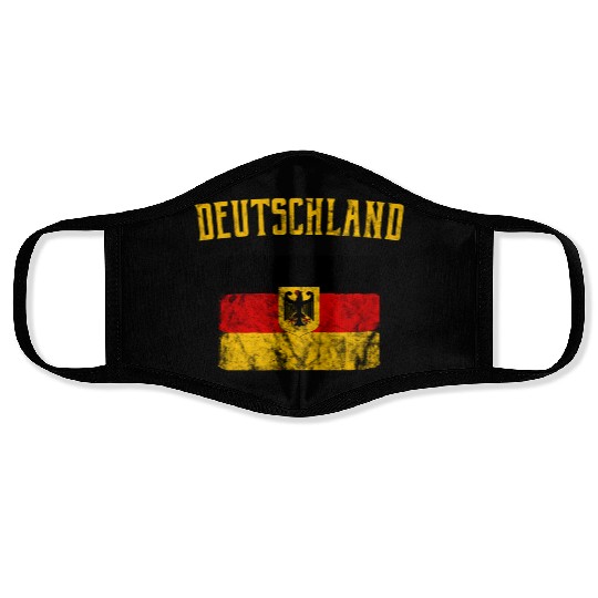 Deutschland - German Flag Face Masks