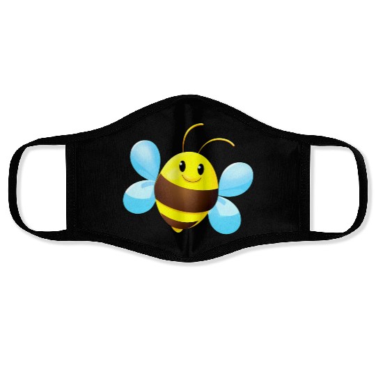 cute Bee Face Masks