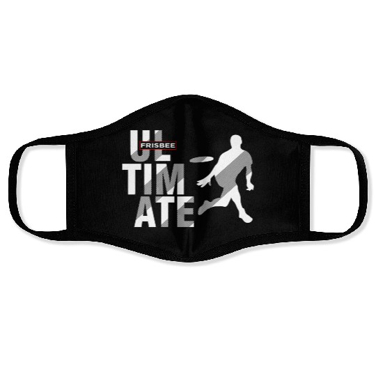 Ultimate Frisbee Player Disc Golf Iii Face Masks