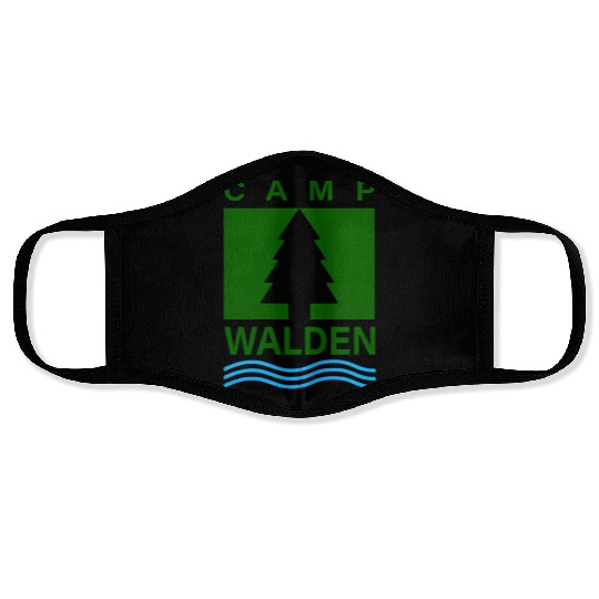Camp Walden Pocket Summer Camp Face Masks