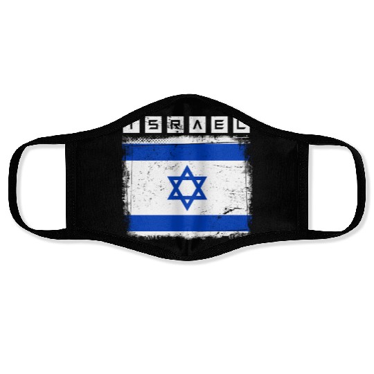 Israel Flag Star Of David Israel Face Masks