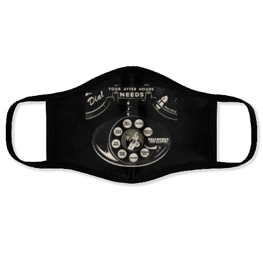 Vintage St. Louis Liquor Store Face Masks