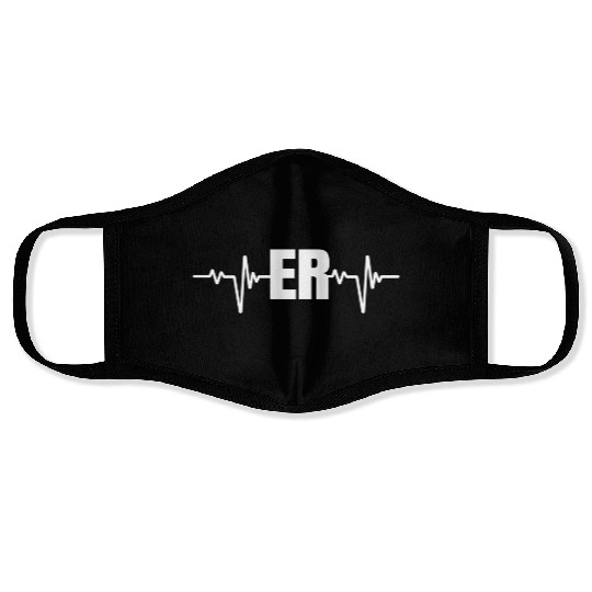 Emergency Medicine Emergency Room Nurse Er Hebeat Face Masks