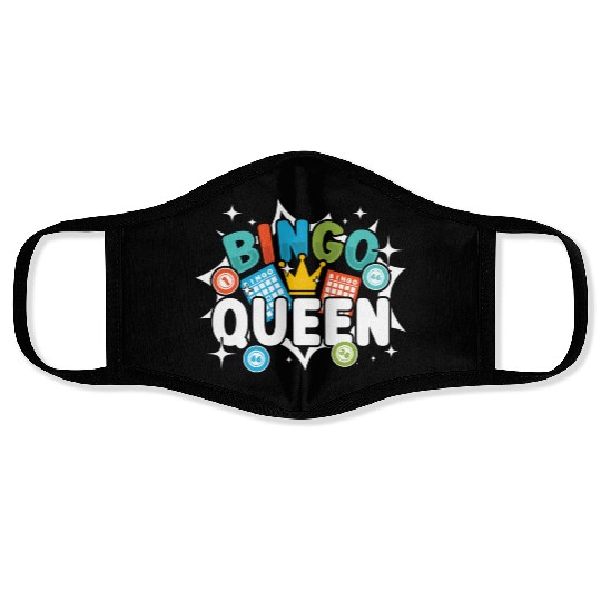 Bingo Player Bingo Face Masks