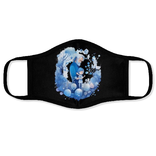 Gift for Dad Fathers Day Funny Face Masks