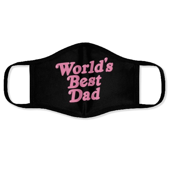 world s Best Dad Face Masks