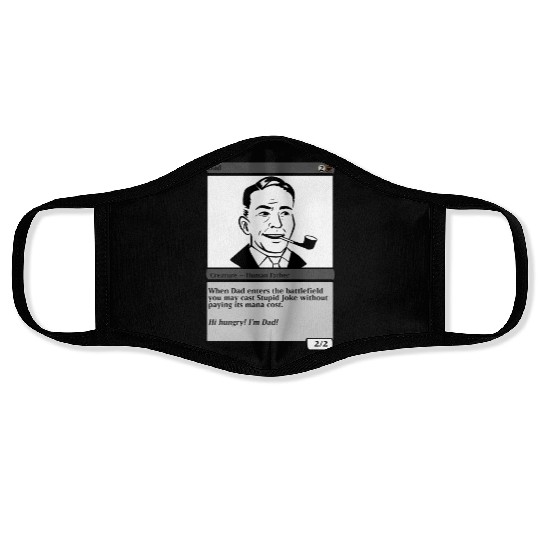 Dad Magic Card Face Masks
