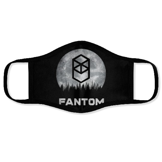 Vintage FANTOM Coin in The Moon Face Masks