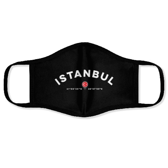 Istanbul Turkey Face Masks