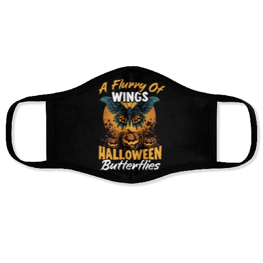 Butterfly Halloween Trick Or Treat Insect Lover Face Masks