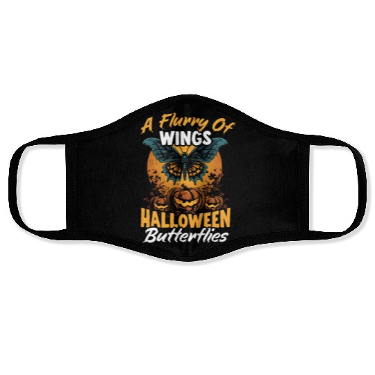 Butterfly Halloween Trick Or Treat Insect Lover Face Masks