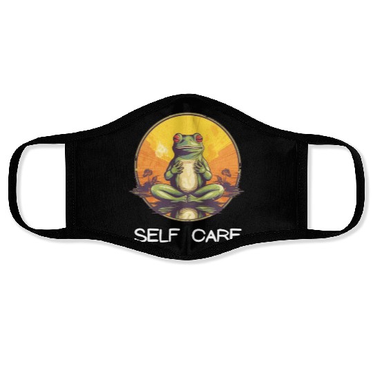 Yoga Meditation Meditate and Elevate Self Care Face Masks