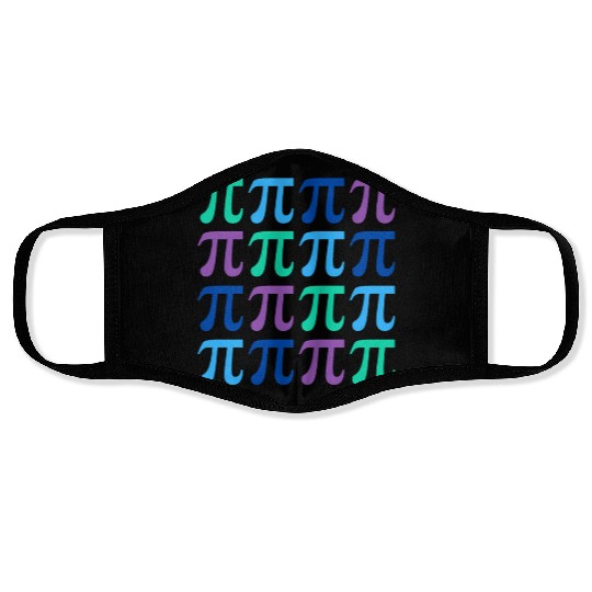 Happy Pi Day With Symbols For Teachers Face Masks