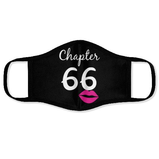 66Th For Her Chapter 66 66Th Bday Face Masks