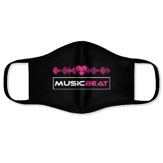 Music beat Face Masks