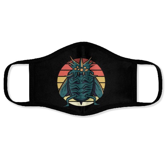 Live Laugh Lurk Face Masks