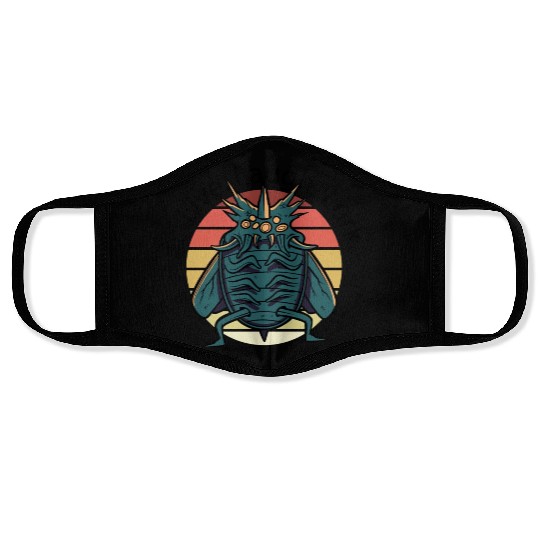 Live Laugh Lurk Face Masks