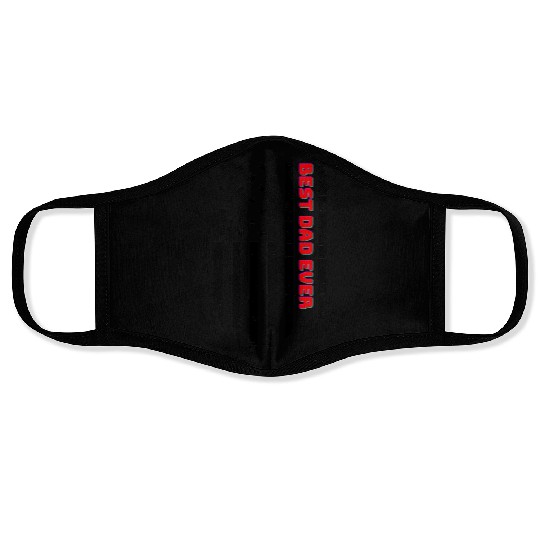 best dad ever Face Masks