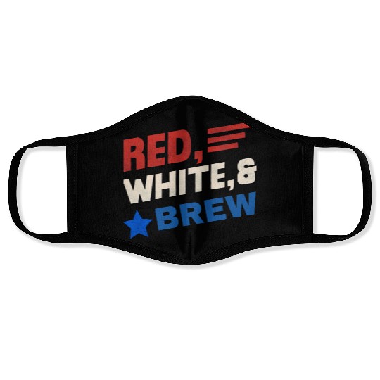 4th of July US independence day Face Masks