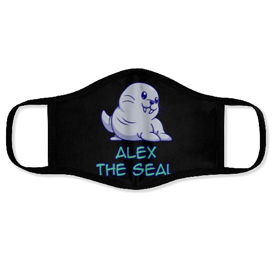 Alex The Seal Face Masks