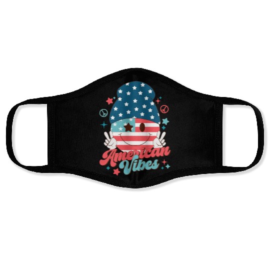 American Vibes, Independence Day Face Masks