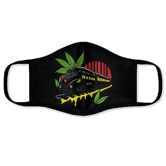 Zion Train Face Masks