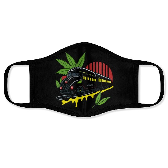 Zion Train Face Masks
