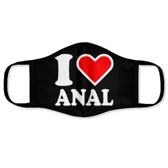 I love anal Face Masks