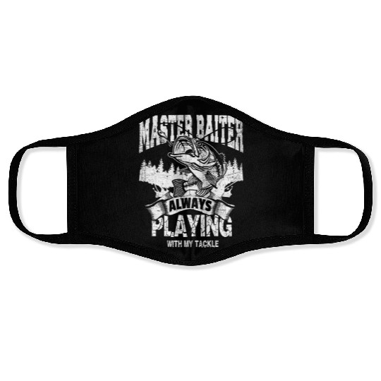 Master Baiter Face Masks - Ultimate Fishing Enthusiast