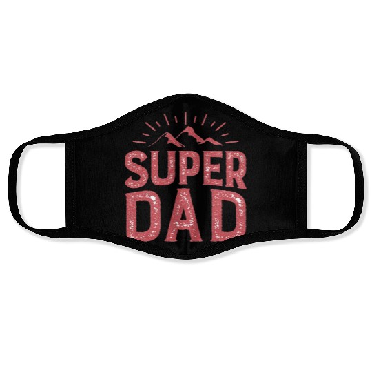 Father's Day : Celebrating the Heroes in Our Lives Face Masks