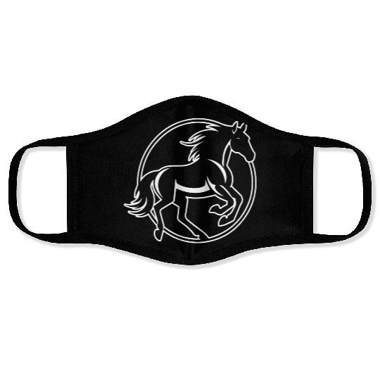 Horse Equine Pony Face Masks