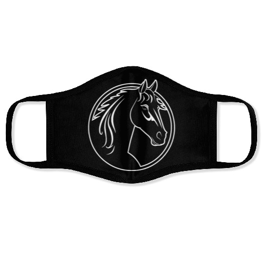 Horse Equine Pony Face Masks