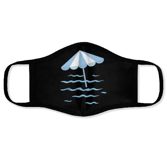 "Beach Bliss Face Masks: Embrace Summer with Style"