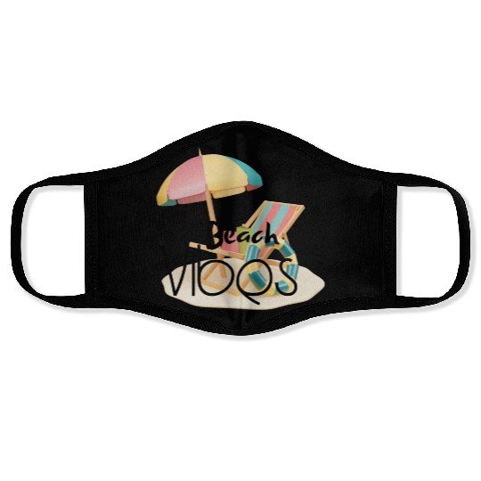 "Beach Vibes Face Masks: Embrace the Sun and Sand!"