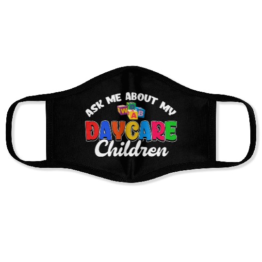 Childcare Teacher Daycare Teacher Daycare Provider Face Masks