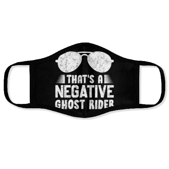 That'S A Negative Ghost Rider Pun For Movie Face Masks