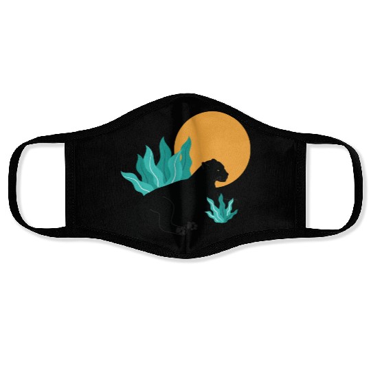 Sunday Chillout With Black Panther Face Masks