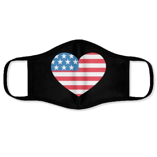 Heart America Face Masks