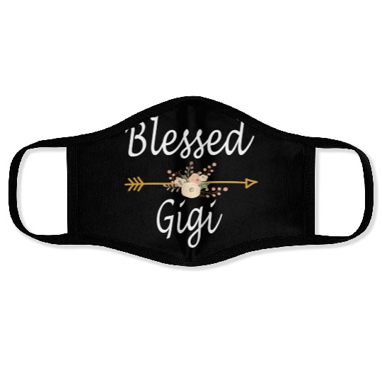 Blessed Gigi Mothers Day Face Masks