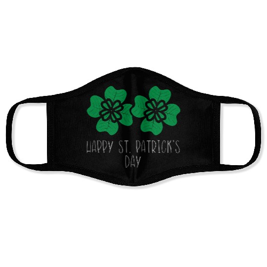 Happy St Patrick s Day Luck Of The Irish Face Masks