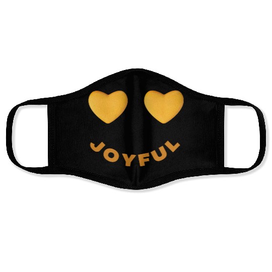 Joyful - Motivation Face Masks