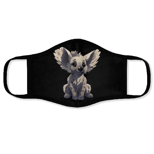 Hyena, Koala & Dog - The Ears Gang Face Masks