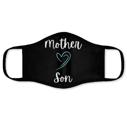 Mother Son Bond Face Masks