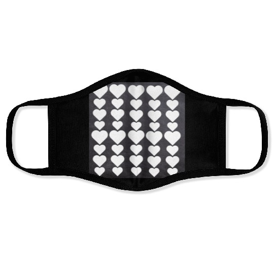 A heart shap Face Masks