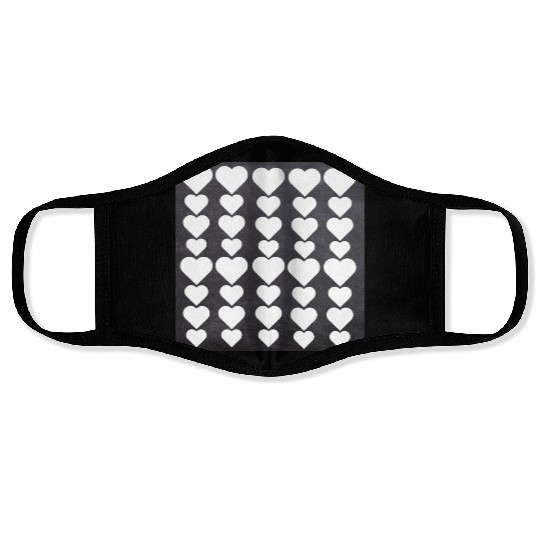 A heart shap Face Masks