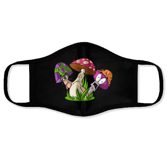 Mushroom Friends Face Masks